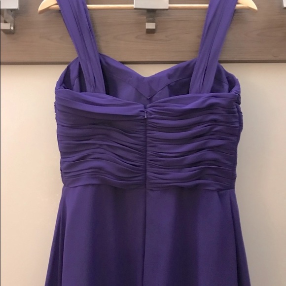 BILL LEVKOFF Designer Purple Dress!!! - Picture 4 of 6